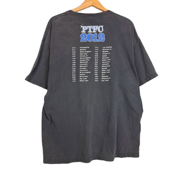 Portland Thorns FC 2012 Season T-Shirt Men’s XL Faded Black No Pity Soccer Tee - Picture 3 of 10